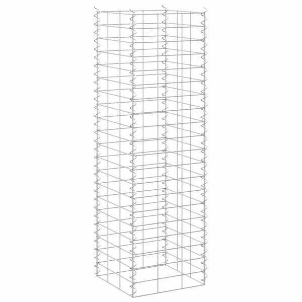 Gabionen-Hochbeete 3 Stk. 30x30x100 cm Eisen