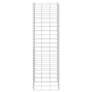 Gabionen-Hochbeete 3 Stk. 30x30x100 cm Eisen