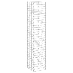 Gabionen-Hochbeete 3 Stk. 30x30x150 cm Eisen