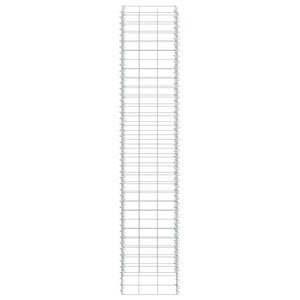 Gabionen-Hochbeete 3 Stk. 30x30x150 cm Eisen
