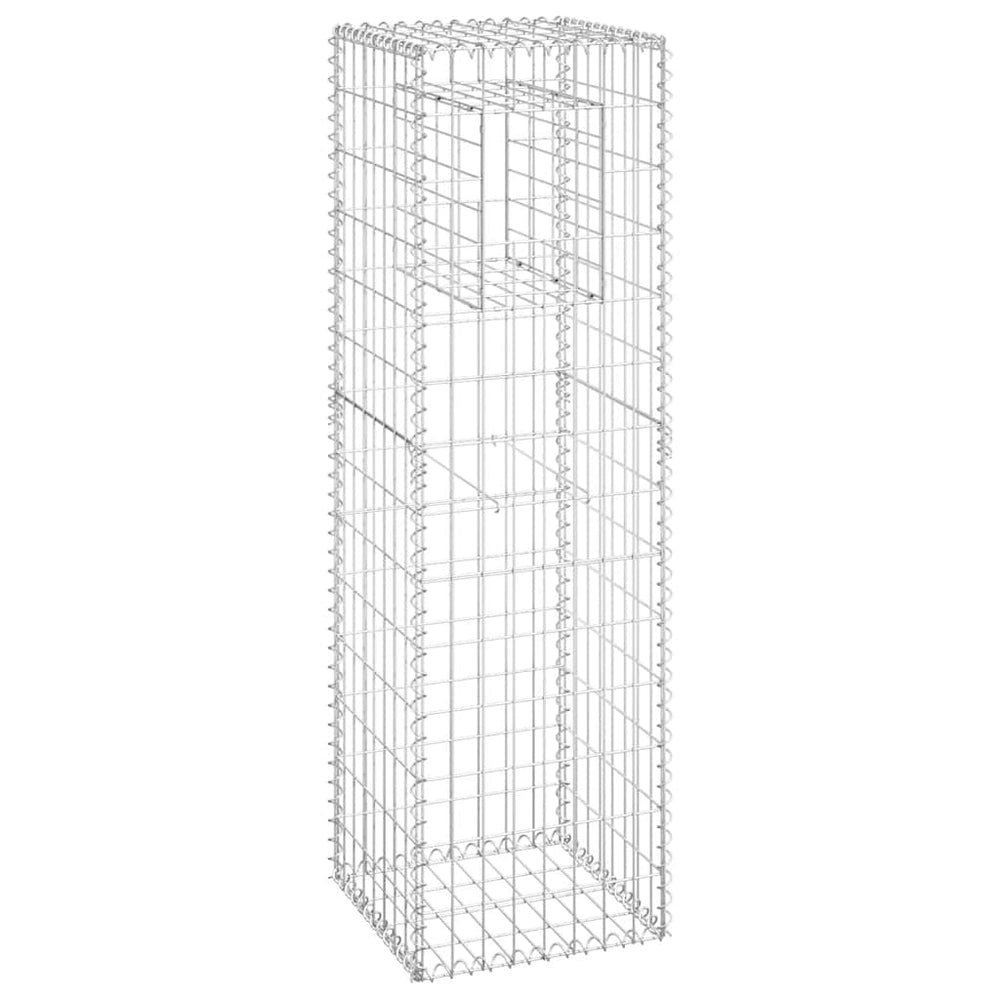 Gabionensäule 40x40x140 cm Eisen