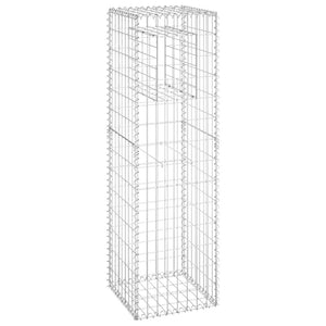 Gabionensäule 40x40x140 cm Eisen