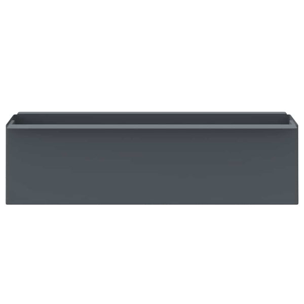 Pflanzkasten für Europaletten 12 Stk. Grau 36x13,5x9,5 cm PP