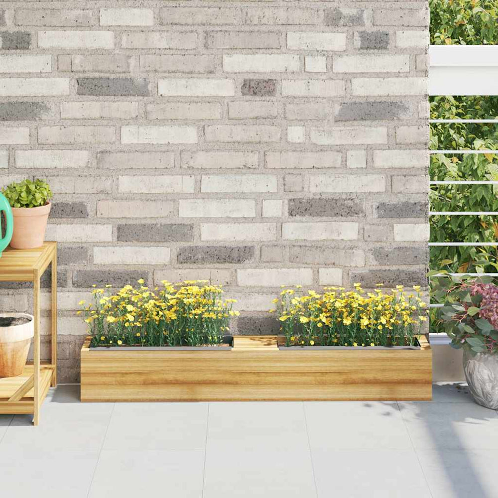 Pflanzkasten für Europaletten 12 Stk. Grau 36x13,5x9,5 cm PP