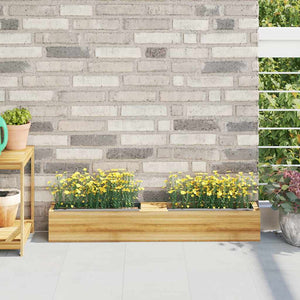 Pflanzkasten für Europaletten 12 Stk. Grau 36x13,5x9,5 cm PP