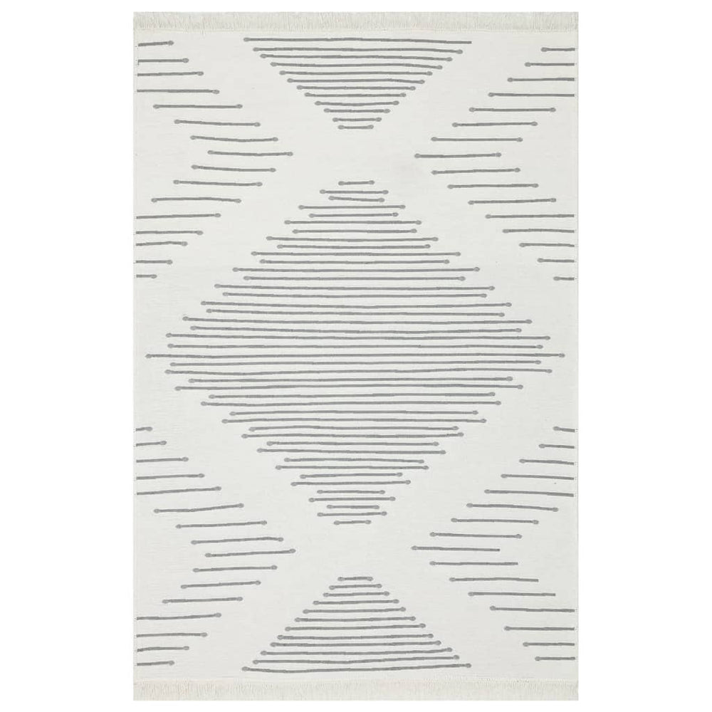 Dunkelgrauer Teppich 160x230 cm