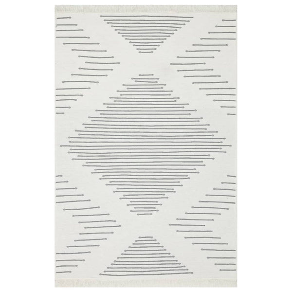Dunkelgrauer Teppich 160x230 cm