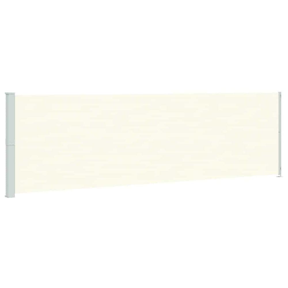 Seitenmarkise Ausziehbar 180x600 cm Creme