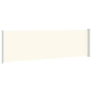 Seitenmarkise Ausziehbar 180x600 cm Creme
