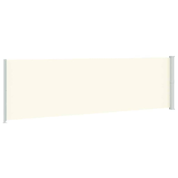 Seitenmarkise Ausziehbar 180x600 cm Creme