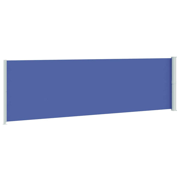 Seitenmarkise Ausziehbar 180x600 cm Blau