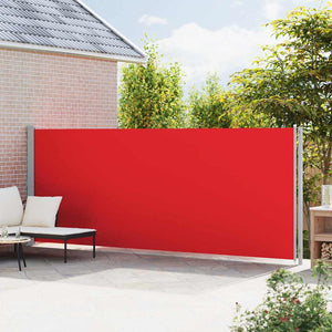 Seitenmarkise Ausziehbar 180x600 cm Rot