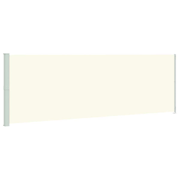 Seitenmarkise Ausziehbar 200x600 cm Creme