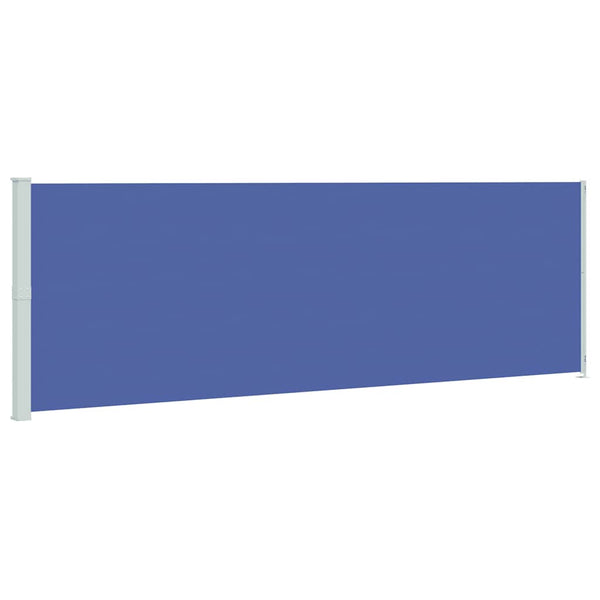 Seitenmarkise Ausziehbar 200x600 cm Blau
