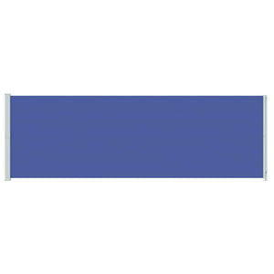Seitenmarkise Ausziehbar 200x600 cm Blau