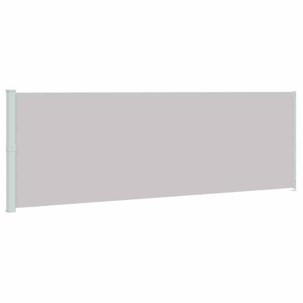 Seitenmarkise Ausziehbar 200x600 cm Grau