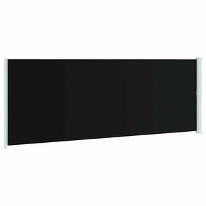 Seitenmarkise Ausziehbar 220x600 cm Schwarz