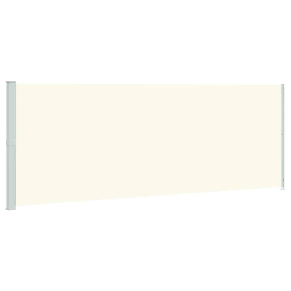 Seitenmarkise Ausziehbar 220x600 cm Creme