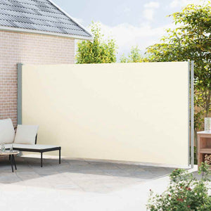 Seitenmarkise Ausziehbar 220x600 cm Creme