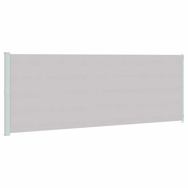 Seitenmarkise Ausziehbar 220x600 cm Grau