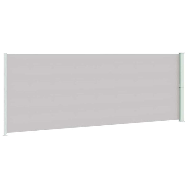 Seitenmarkise Ausziehbar 220x600 cm Grau