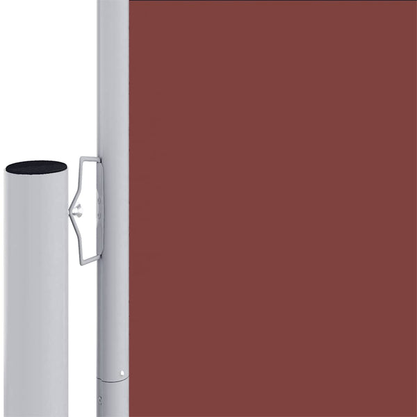 Seitenmarkise Ausziehbar Braun 180x600 cm