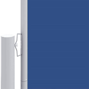 Seitenmarkise Ausziehbar Blau 180x600 cm