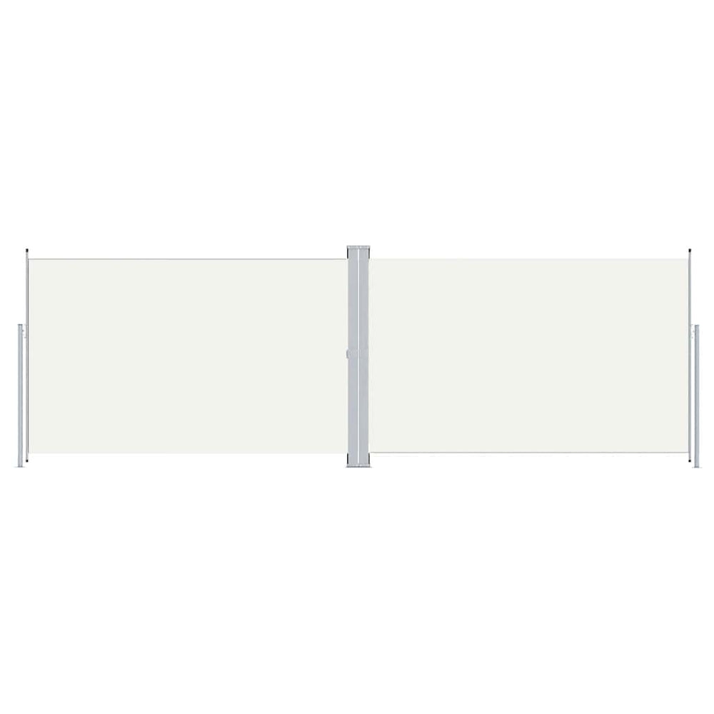 Seitenmarkise Ausziehbar Creme 200x600 cm