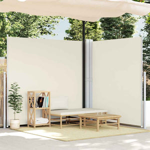 Seitenmarkise Ausziehbar Creme 200x600 cm