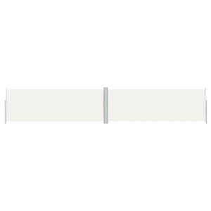 Seitenmarkise Ausziehbar Creme 180x1000 cm