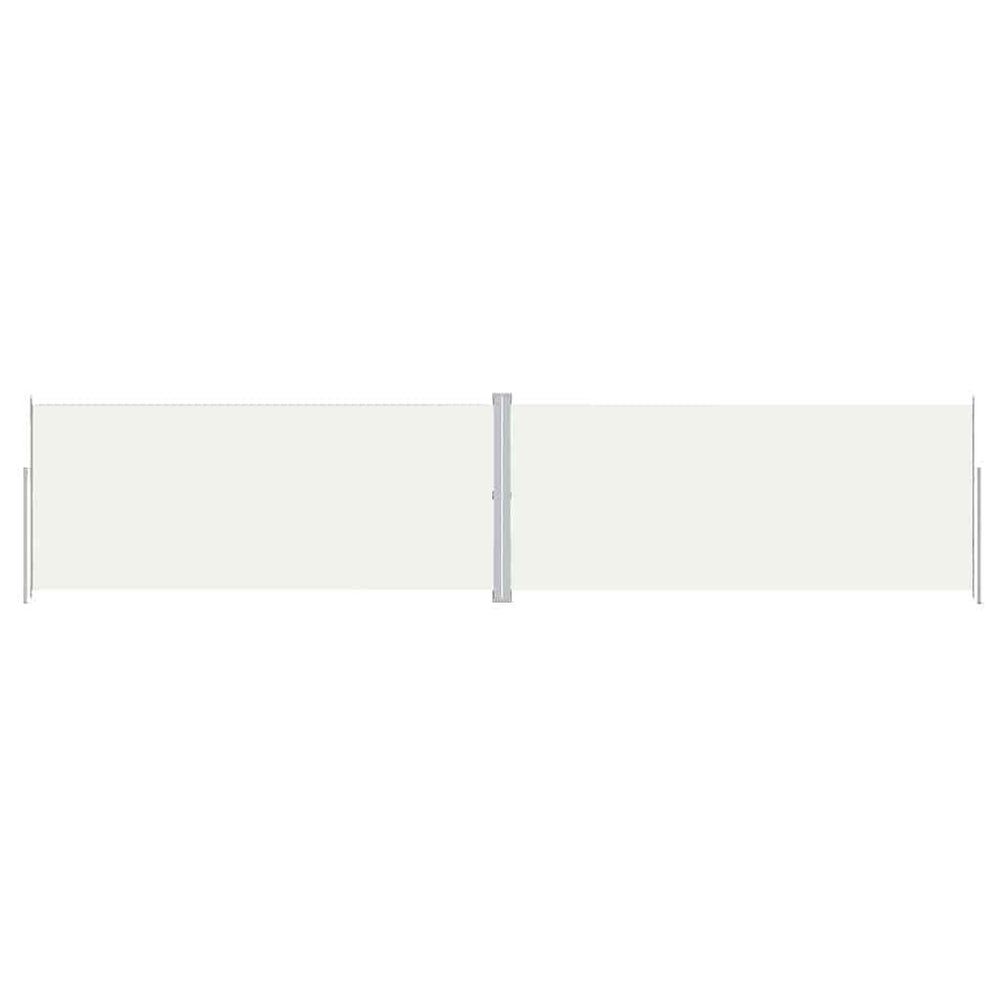 Seitenmarkise Ausziehbar Creme 220x1000 cm