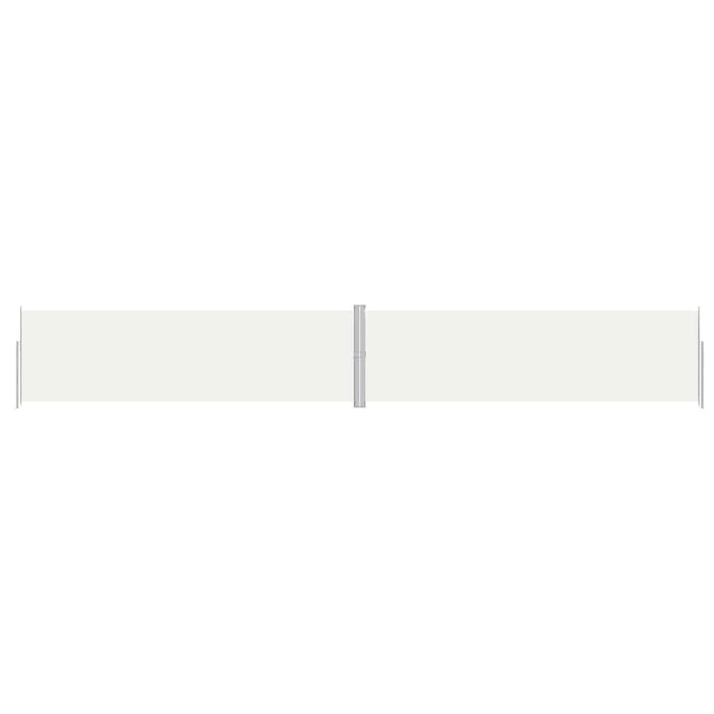 Seitenmarkise Ausziehbar Creme 180x1200 cm
