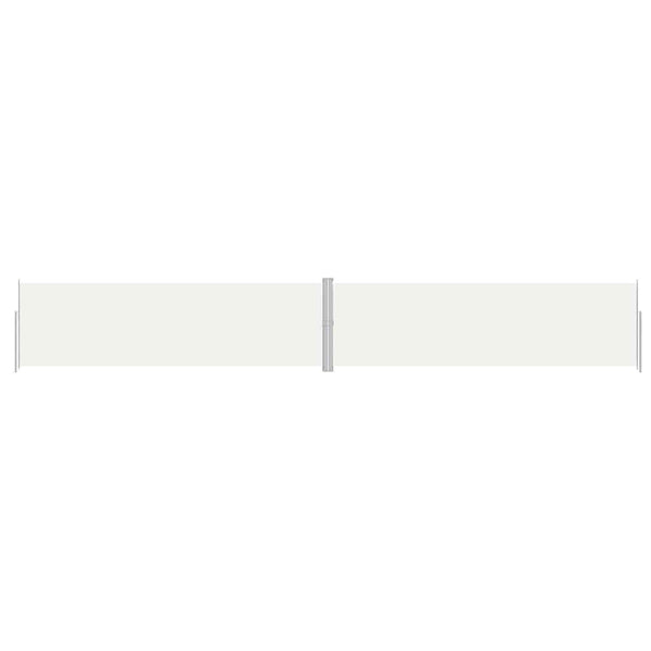 Seitenmarkise Ausziehbar Creme 180x1200 cm