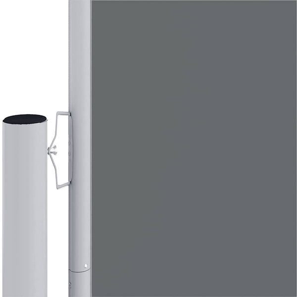 Seitenmarkise Ausziehbar Anthrazit 220x1200 cm