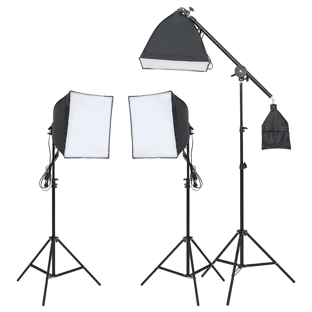 Fotostudio-Beleuchtung Set mit Stativ und Softbox