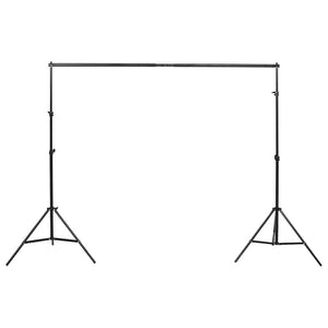 Fotostudio-Beleuchtung Set mit Hintergründen & Schirmen