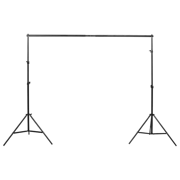 Fotostudio-Beleuchtung-Set mit Hintergründen und Softboxen