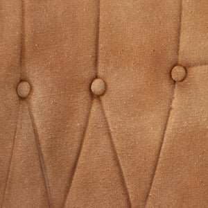 Brauner Canvas Ohrensessel