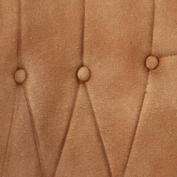 Brauner Canvas Ohrensessel