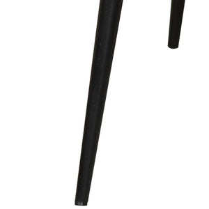 Brauner Canvas Ohrensessel