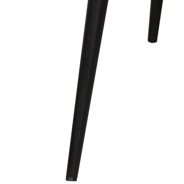 Brauner Canvas Ohrensessel