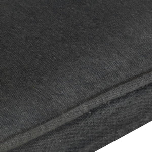 Schwarzer Canvas Ohrensessel