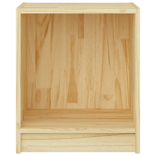 Massivholz Nachttische Kiefer, 2er-Set