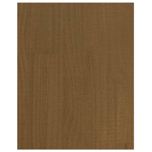 TV-Schrank Honigbraun Massivholz Kiefer 70 cm