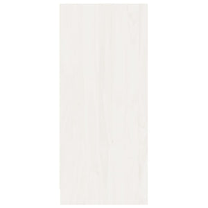 Weißes Sideboard Kiefer Massivholz 70 cm