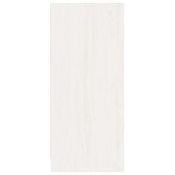 Weißes Sideboard Kiefer Massivholz 70 cm