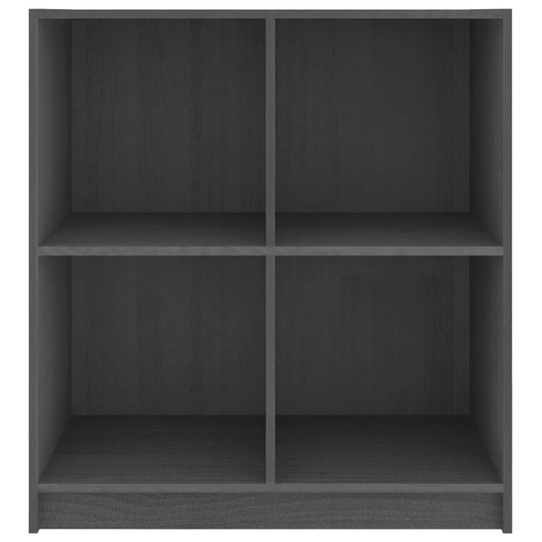 Graues Kiefer Massivholz Sideboard 70cm