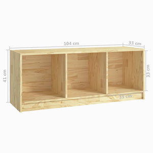 TV-Schrank Kiefer Massivholz 104 cm