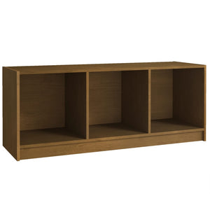 TV-Schrank Honigbraun Kiefer Massivholz