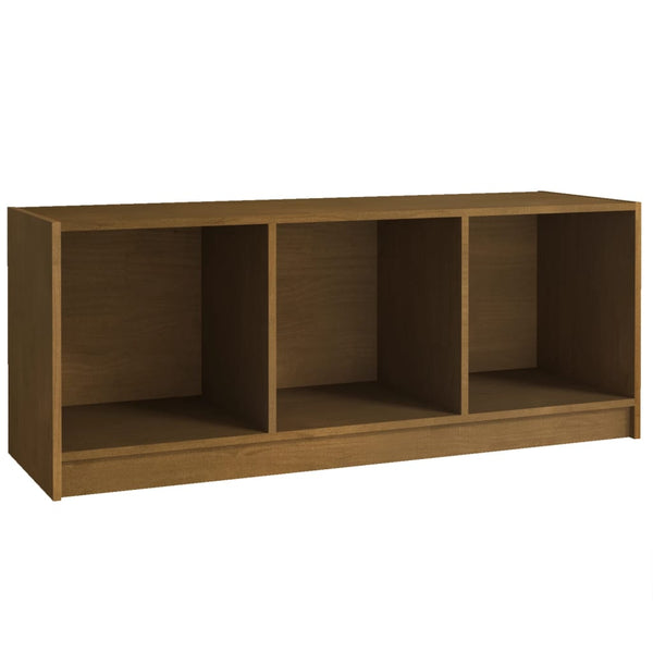TV-Schrank Honigbraun Kiefer Massivholz